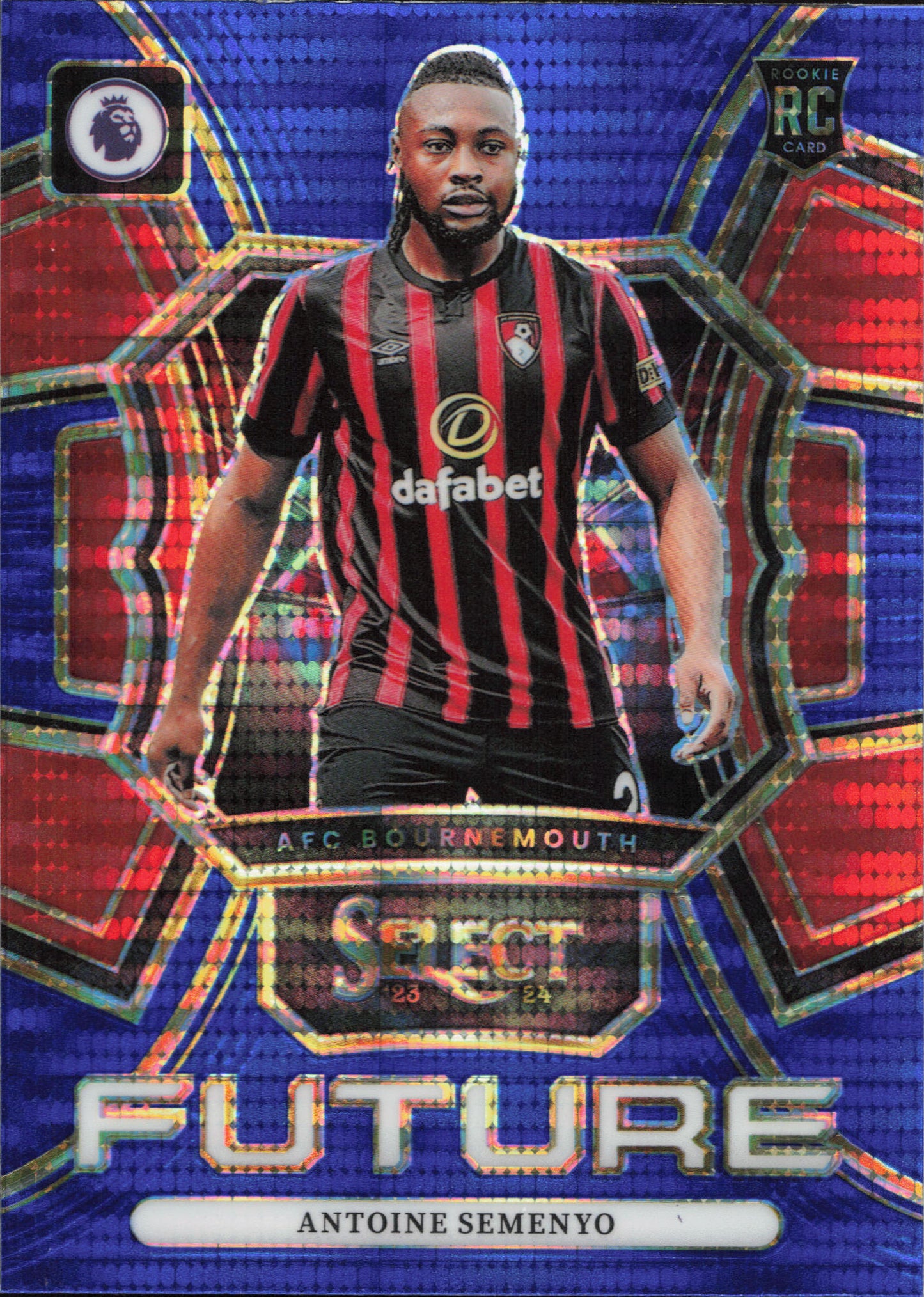 Antoine Semenyo Rookie Future Blue Pulsar Panini Select EPL