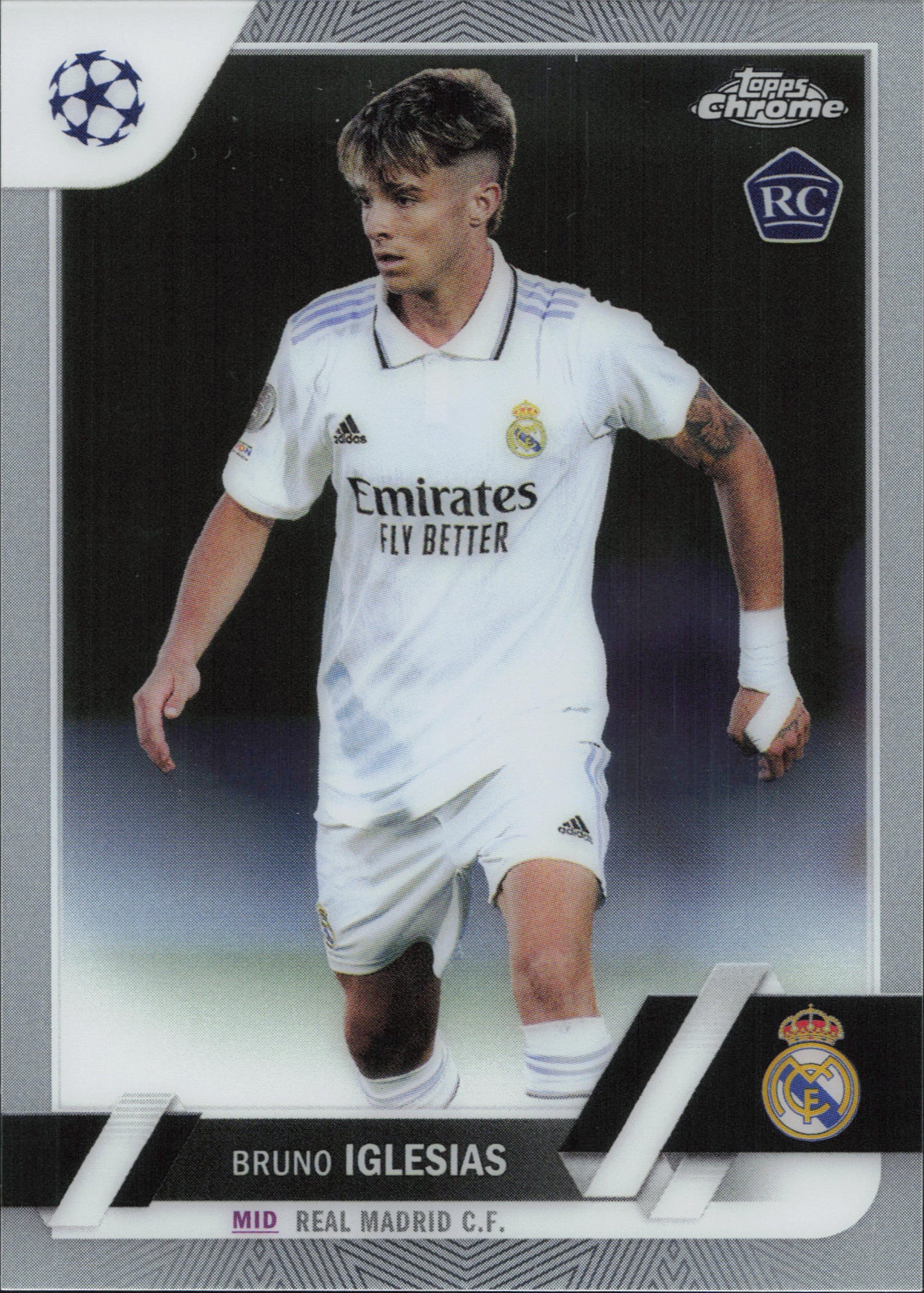 Bruno Iglesias Rookie Base Topps Chrome