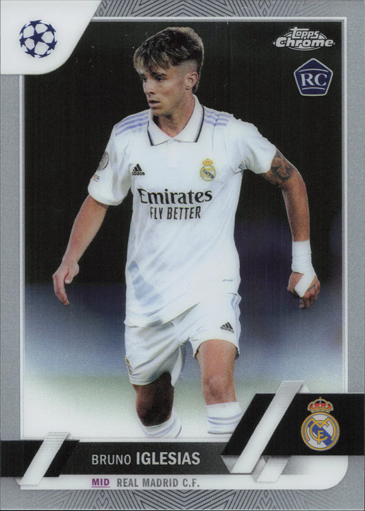 Bruno Iglesias Rookie Base Topps Chrome