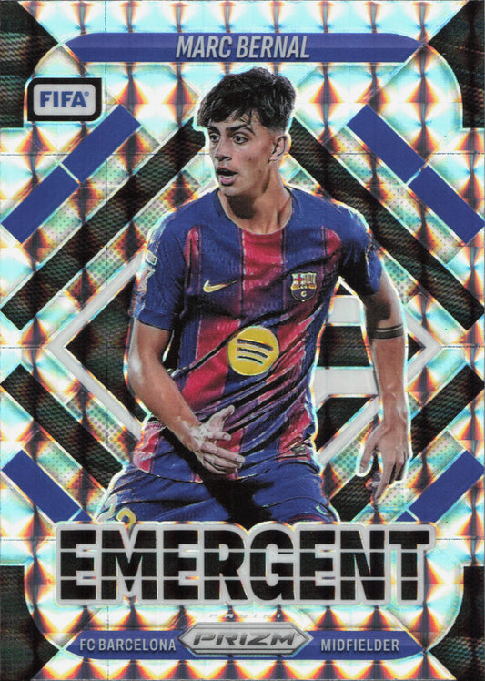 Marc Bernal Emergent Mosaic Panini Prizm FIFA
