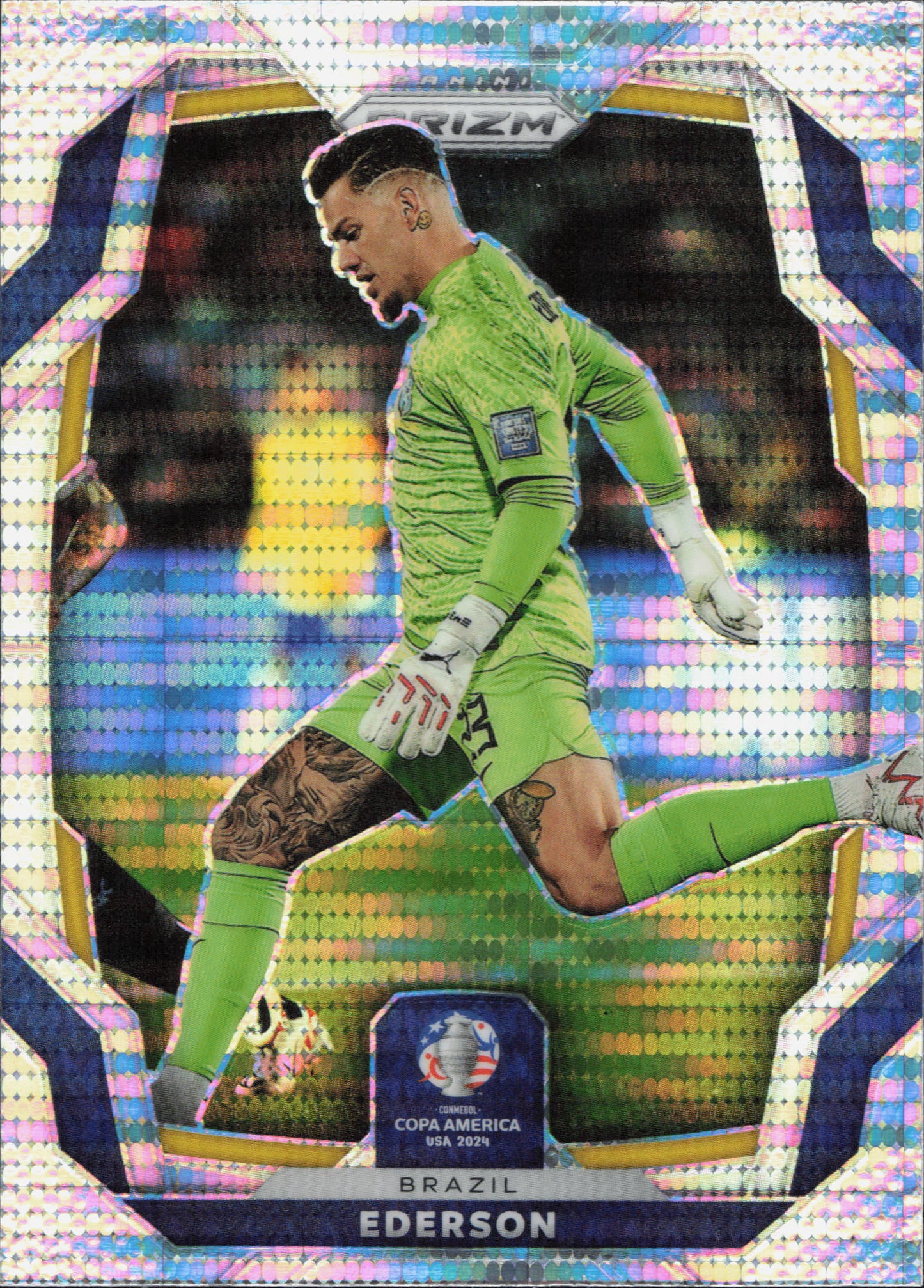Ederson Pulsar Panini Prizm Copa America