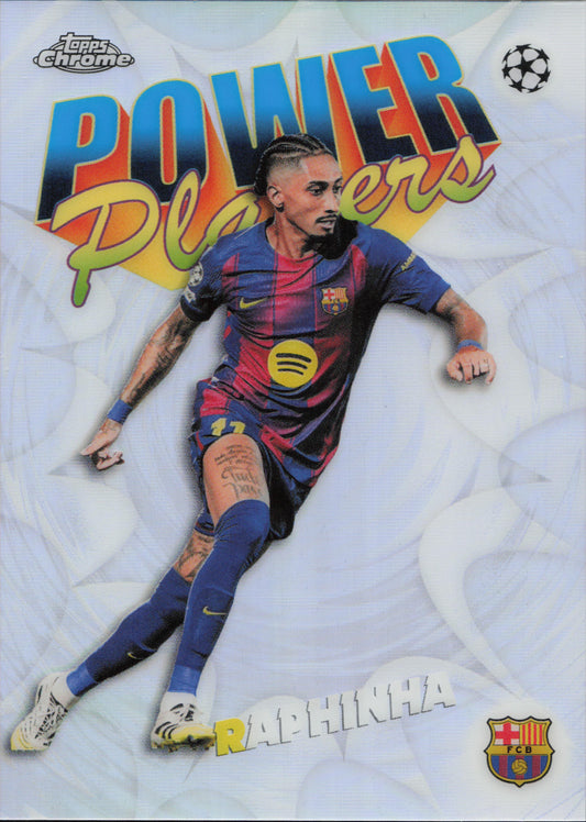 Raphinha Power Players Topps Chrome UCC