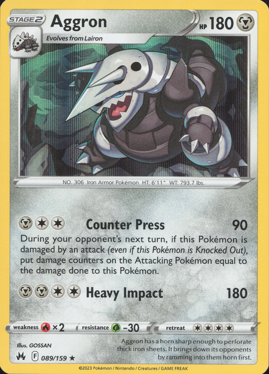 Aggron (CRZ 089)