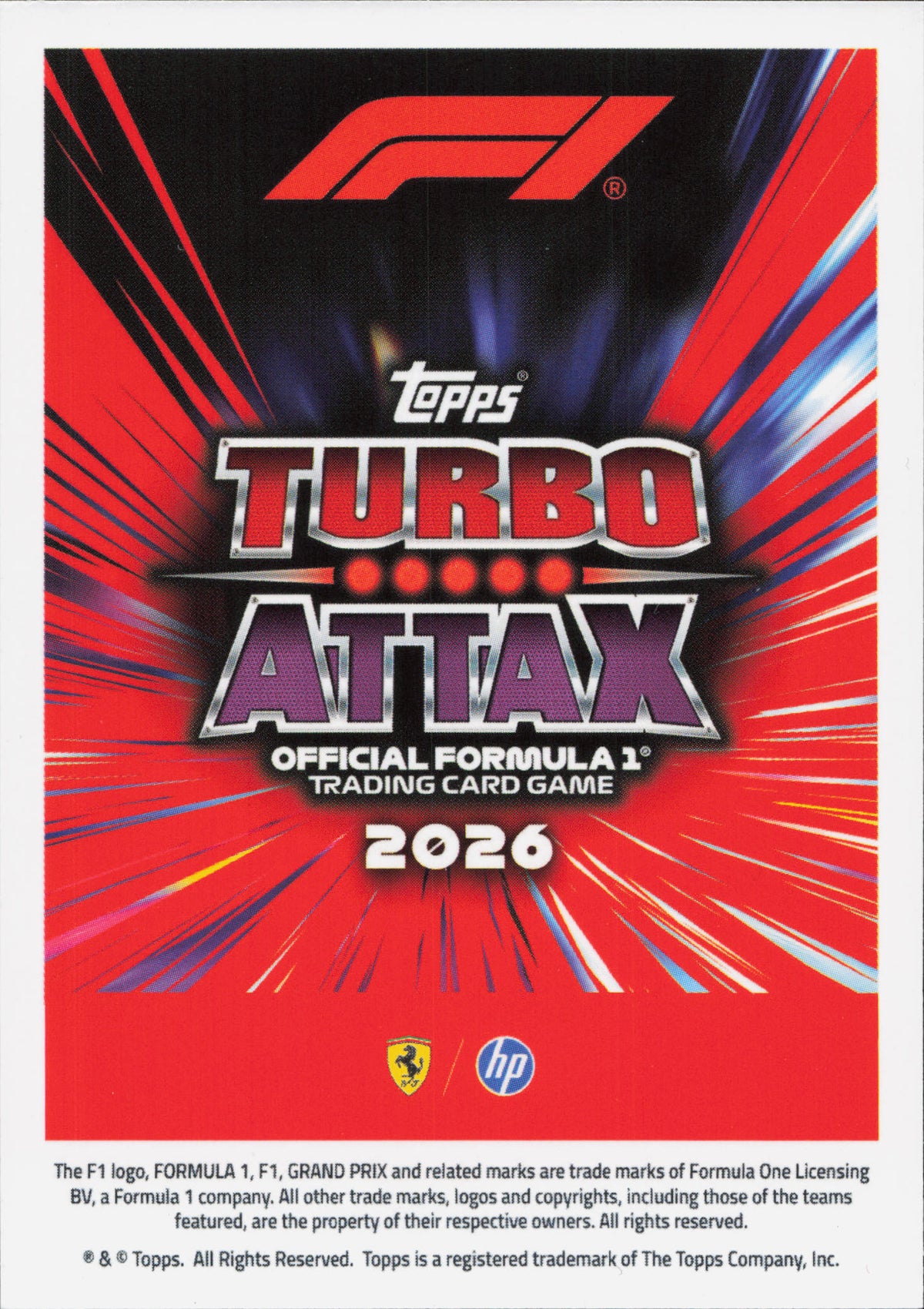Charles Leclerc / Lewis Hamilton Dynamic Duo #30 Topps Turbo Attax