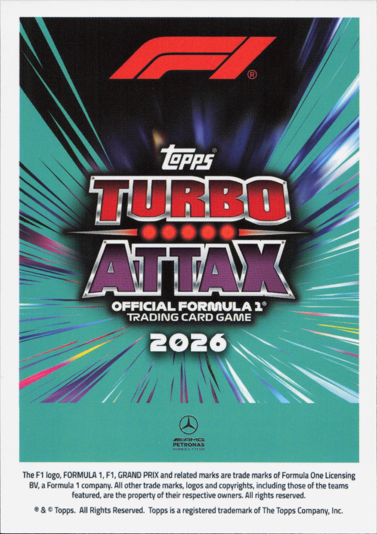 George Russel Driver Core #169 Topps Turbo Attax
