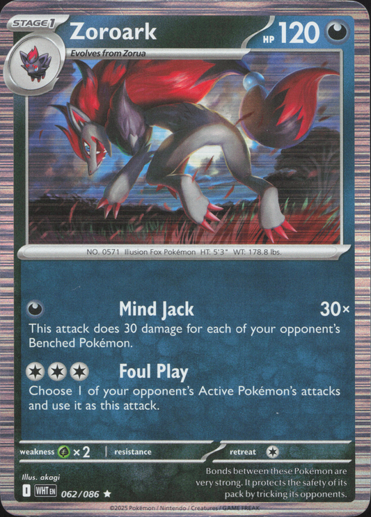 Zoroark (WHT 062)