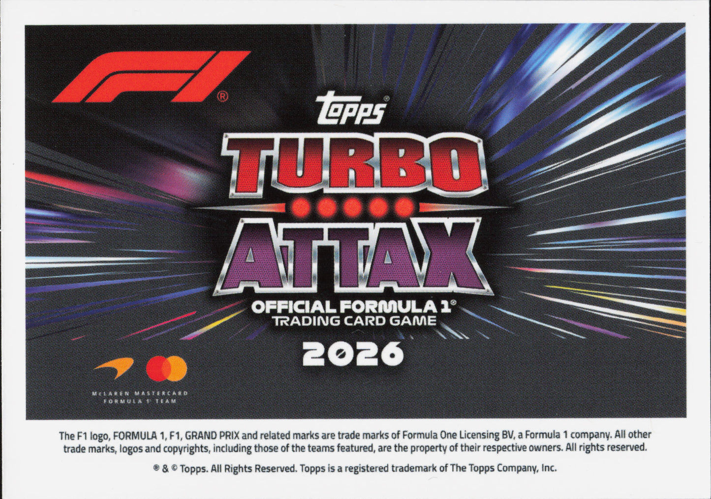 Lando Norris Epic Moments #109 Topps Turbo Attax