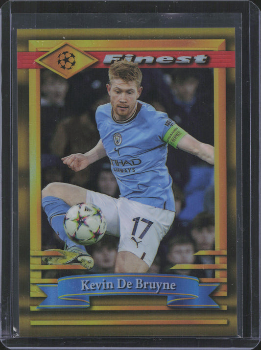 Kevin De Bruyne Numbered /50 Topps Football's Finest