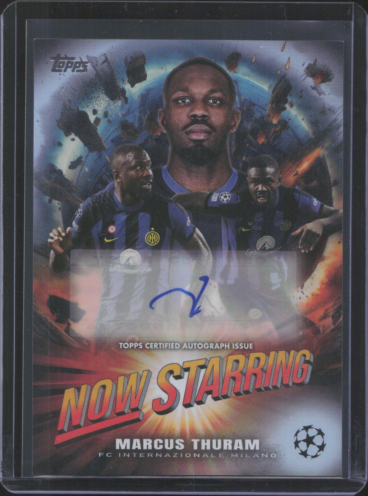 Marcus Thuram Autograph Topps UCC Flagship