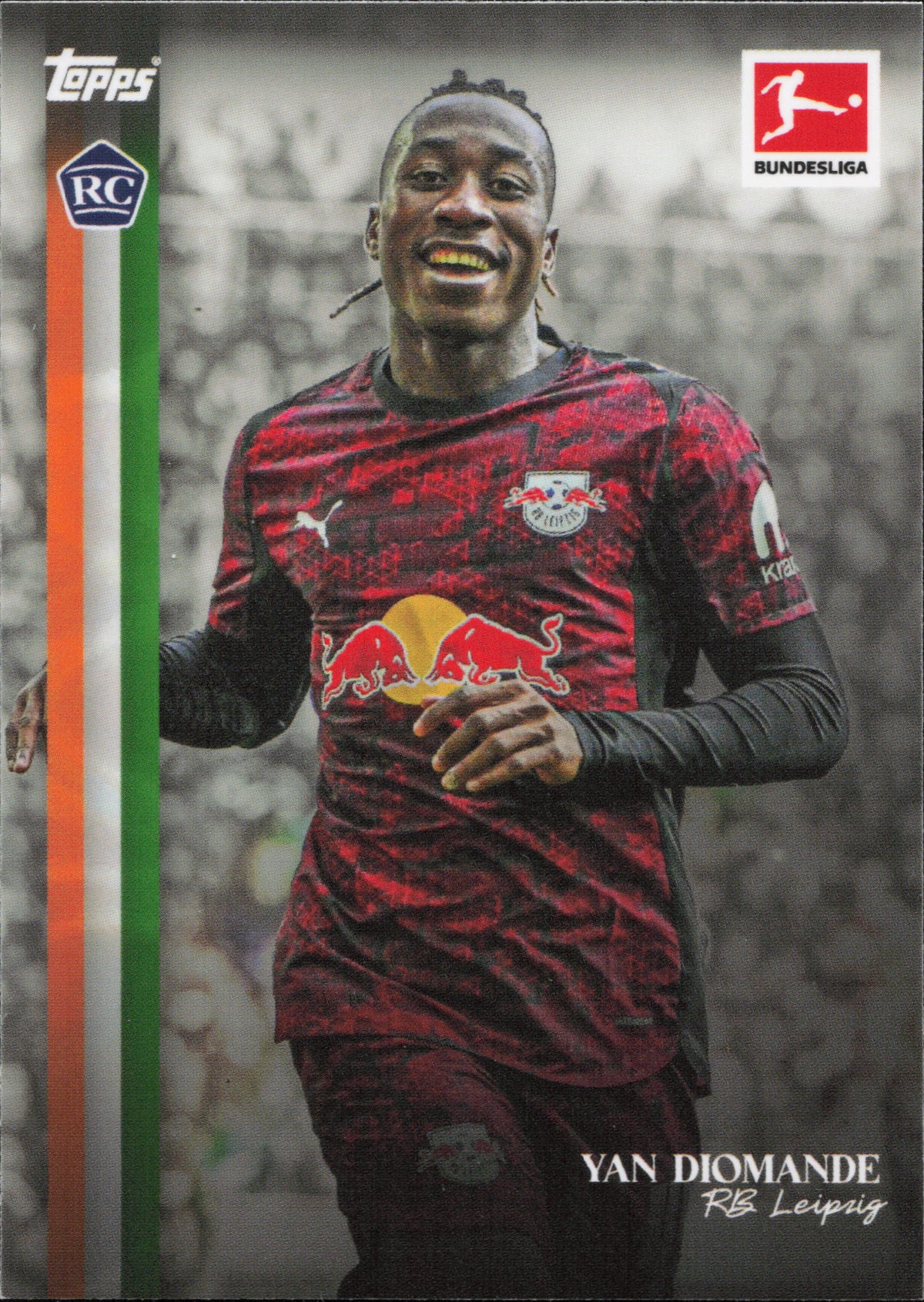 Yan Diomande Rookie Topps International Stars Bundesliga