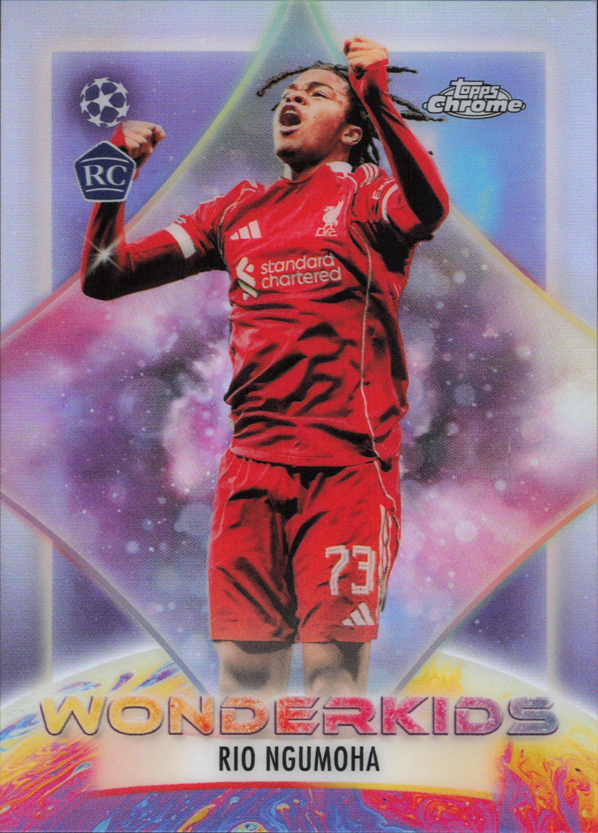 Rio Ngumoha Rookie Wonderkids Topps Chrome UCC