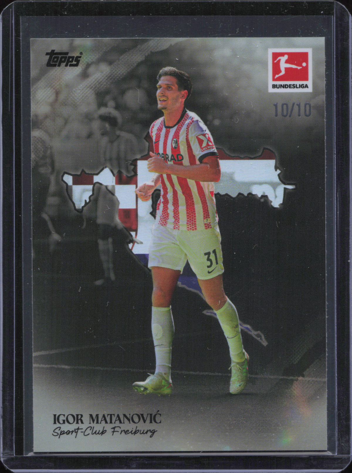 Igor Matanovic Numbered /10 Topps International Stars Bundesliga