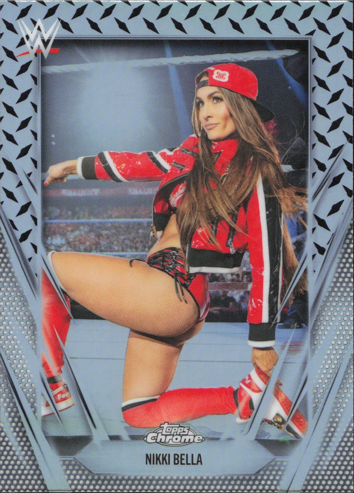 Nikki Bella Refractor Topps Chrome WWE
