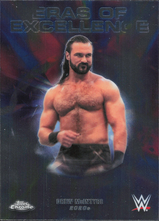 Drew McIntyre Eras of Excellence Topps Chrome WWE