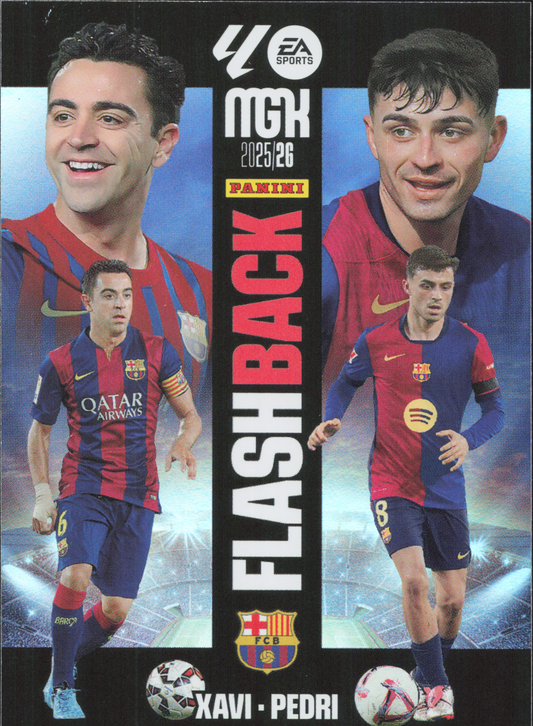 Xavi / Pedri Flashback Panini MGK La Liga