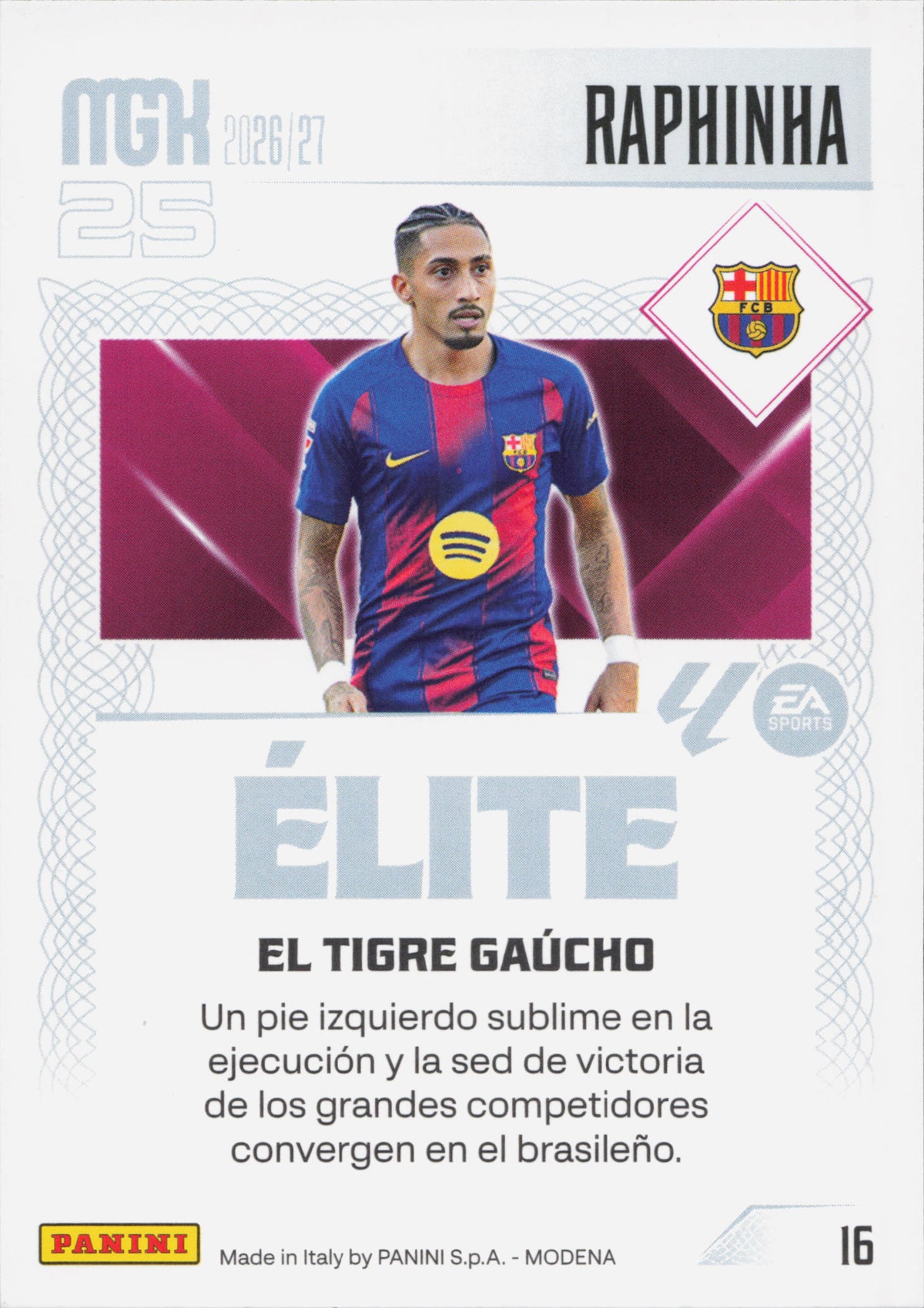 Raphinha Elite Panini MGK La Liga