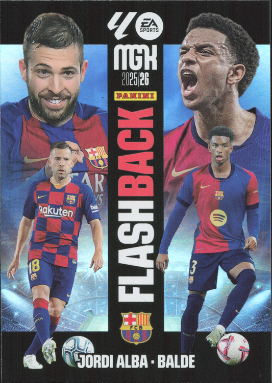Jordi Alba / Balde Flashback Panini MGK La Liga