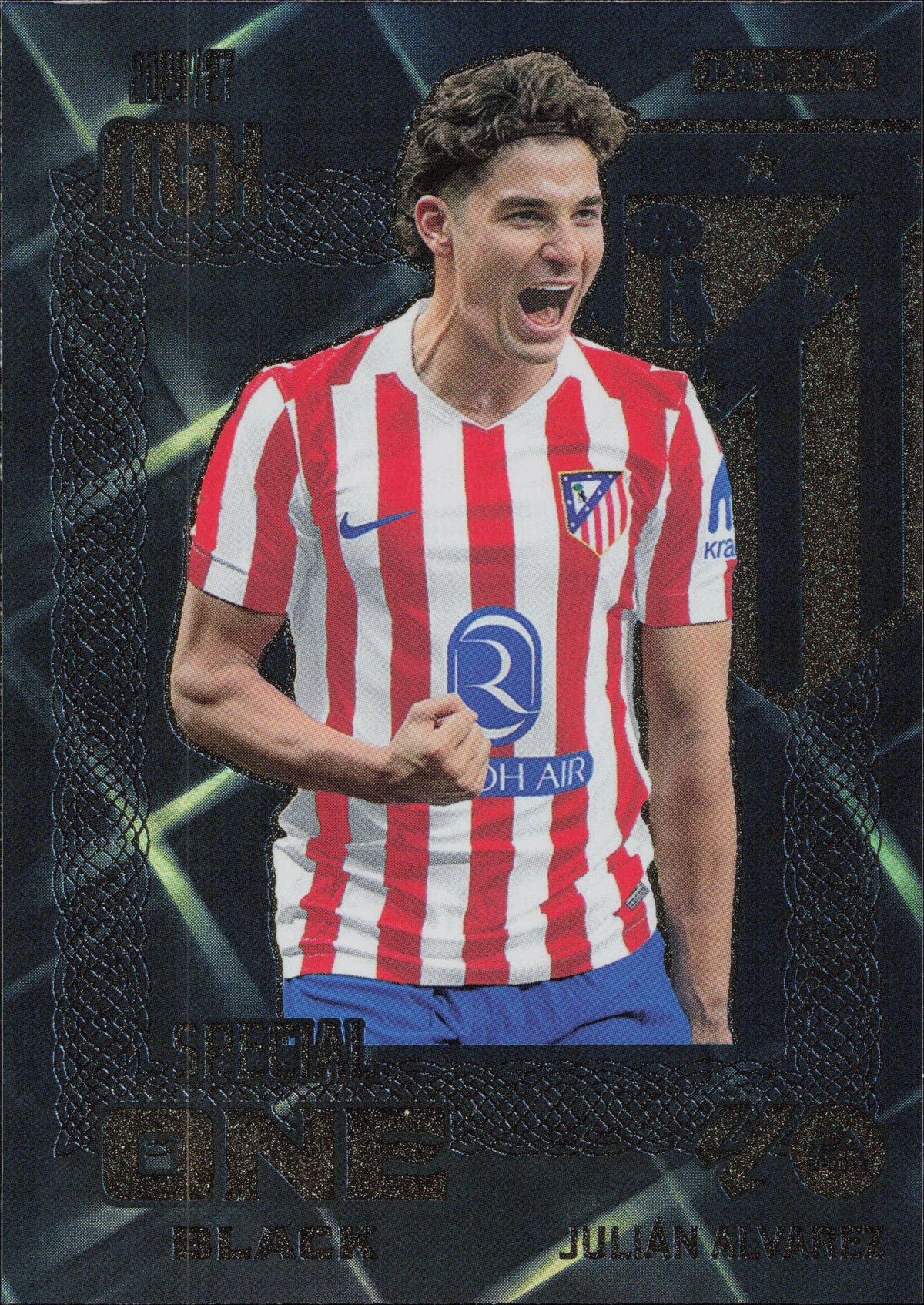 Julian Alvarez Special One Black Panini MGK La Liga