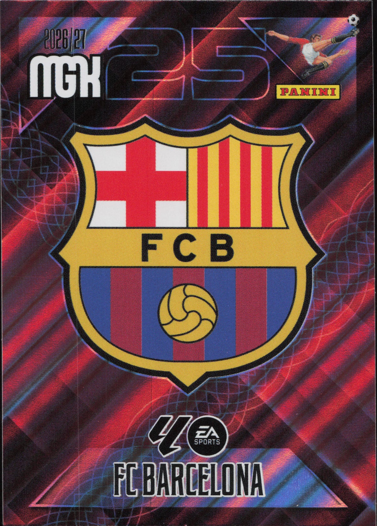 Barcelona Team Badge Logo Panini MGK La Liga