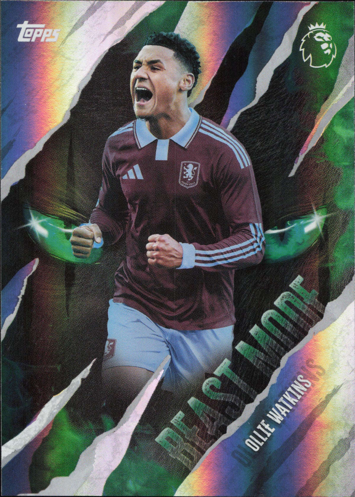 Ollie Watkins Beast Mode Topps Flagship EPL