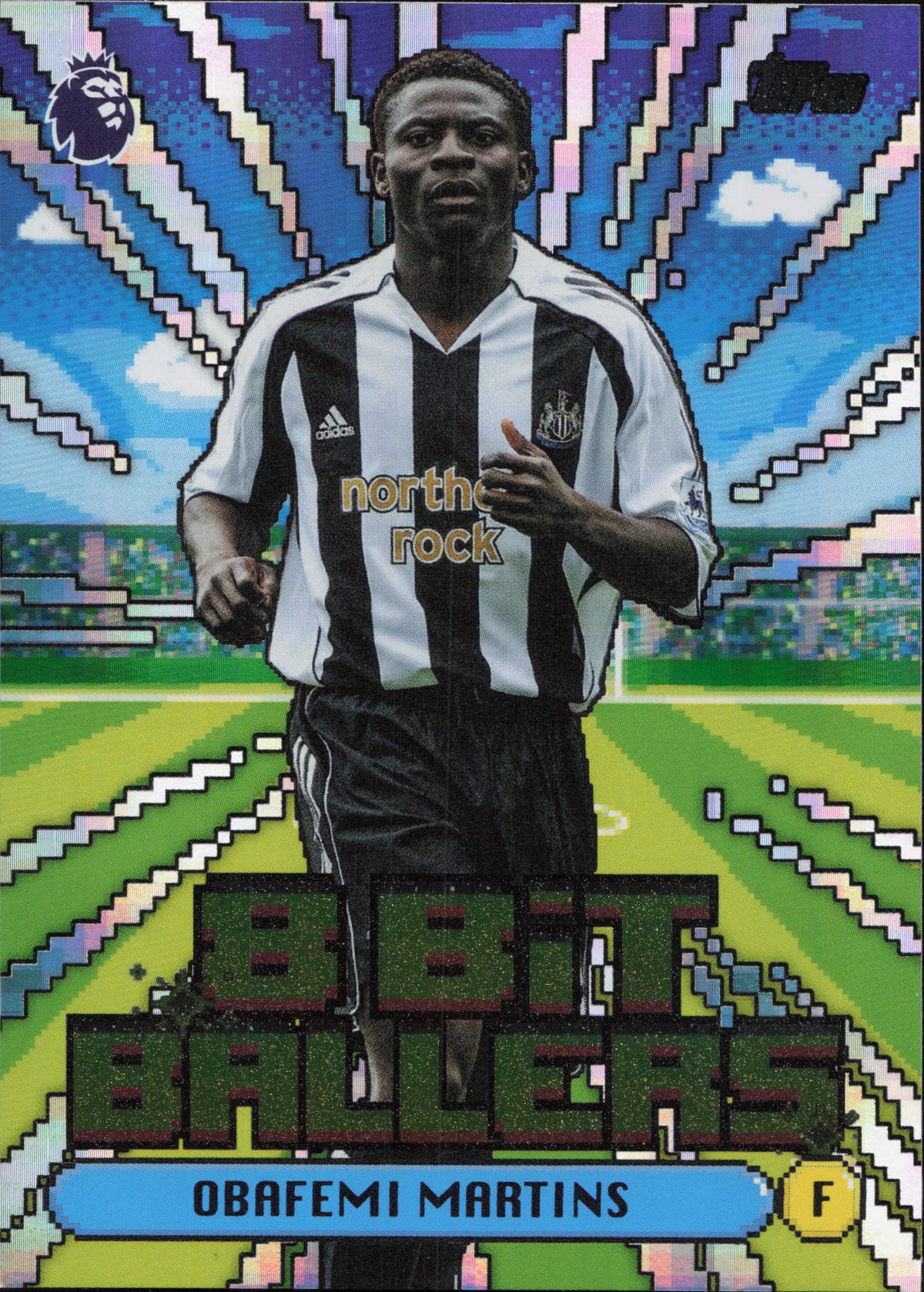 Obafemi Martins 8 Bit Ballers Topps Flagship EPL