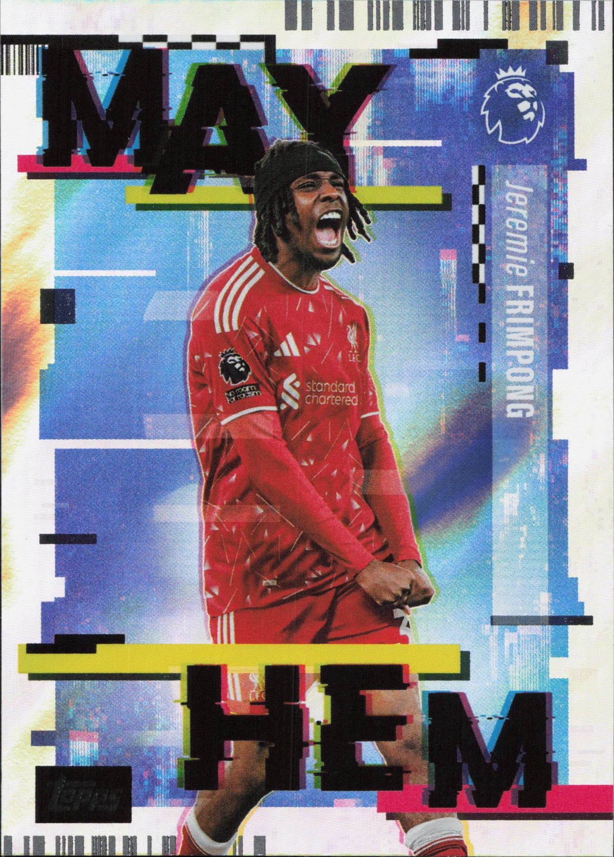 Jeremie Frimpong Mayhem Topps Flagship EPL
