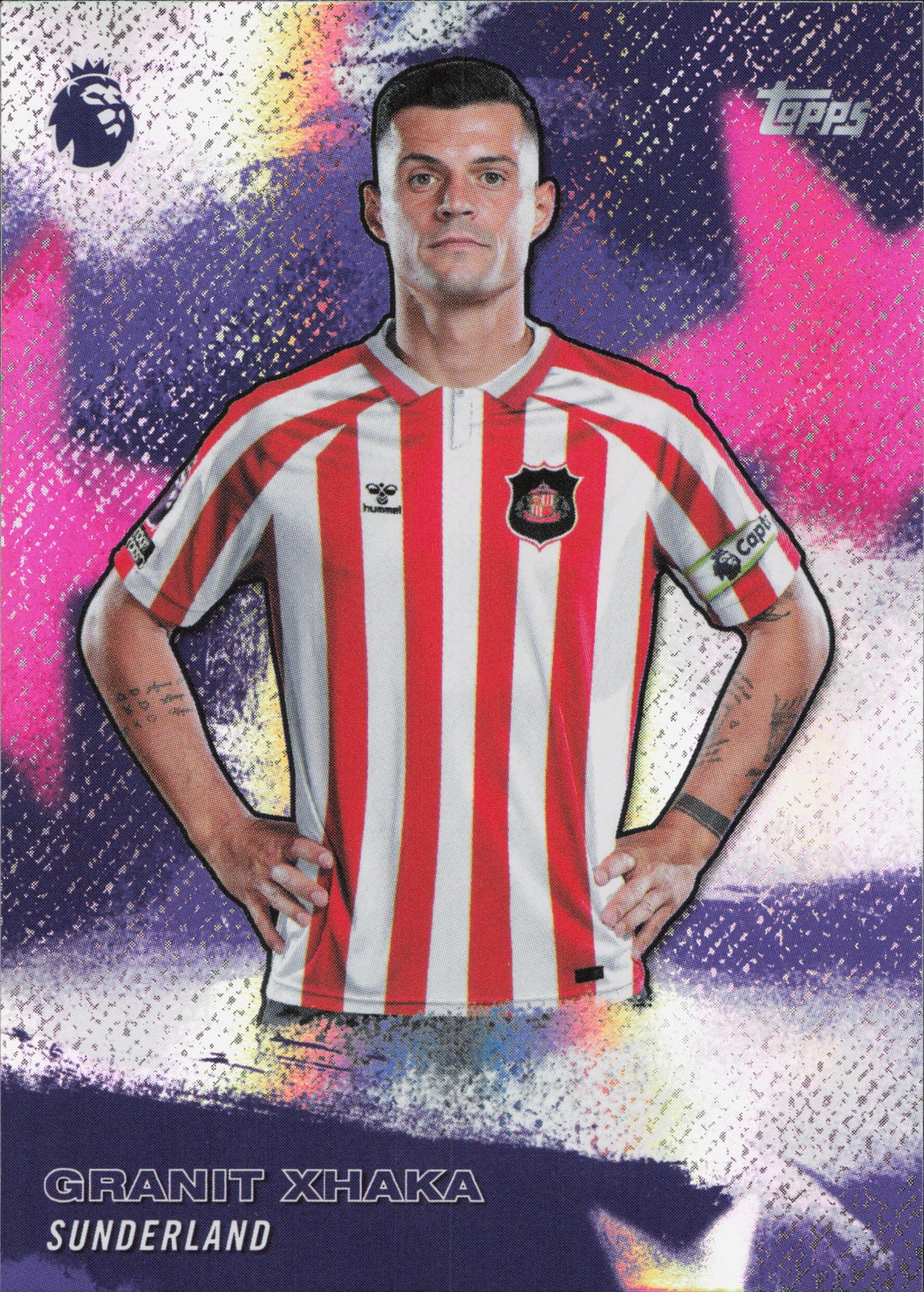 Granit Xhaka Stars of the Premier League Topps Flagship EPL