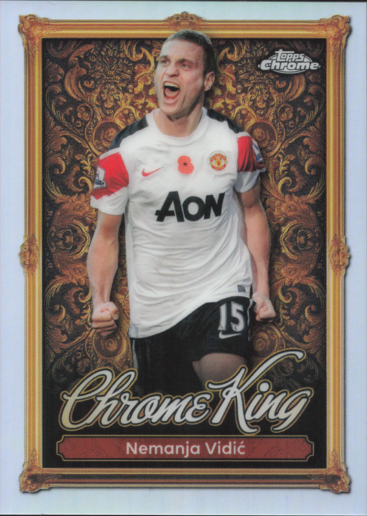 Nemanja Vidic Chrome King Topps Chrome