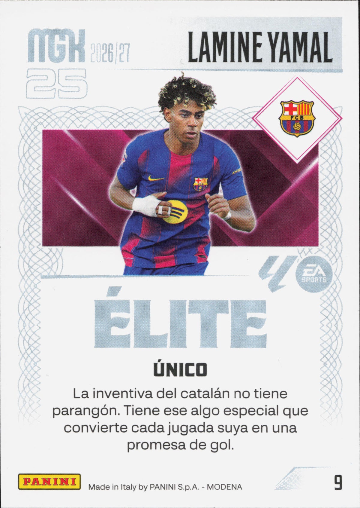 Lamine Yamal Elite Panini MGK La Liga