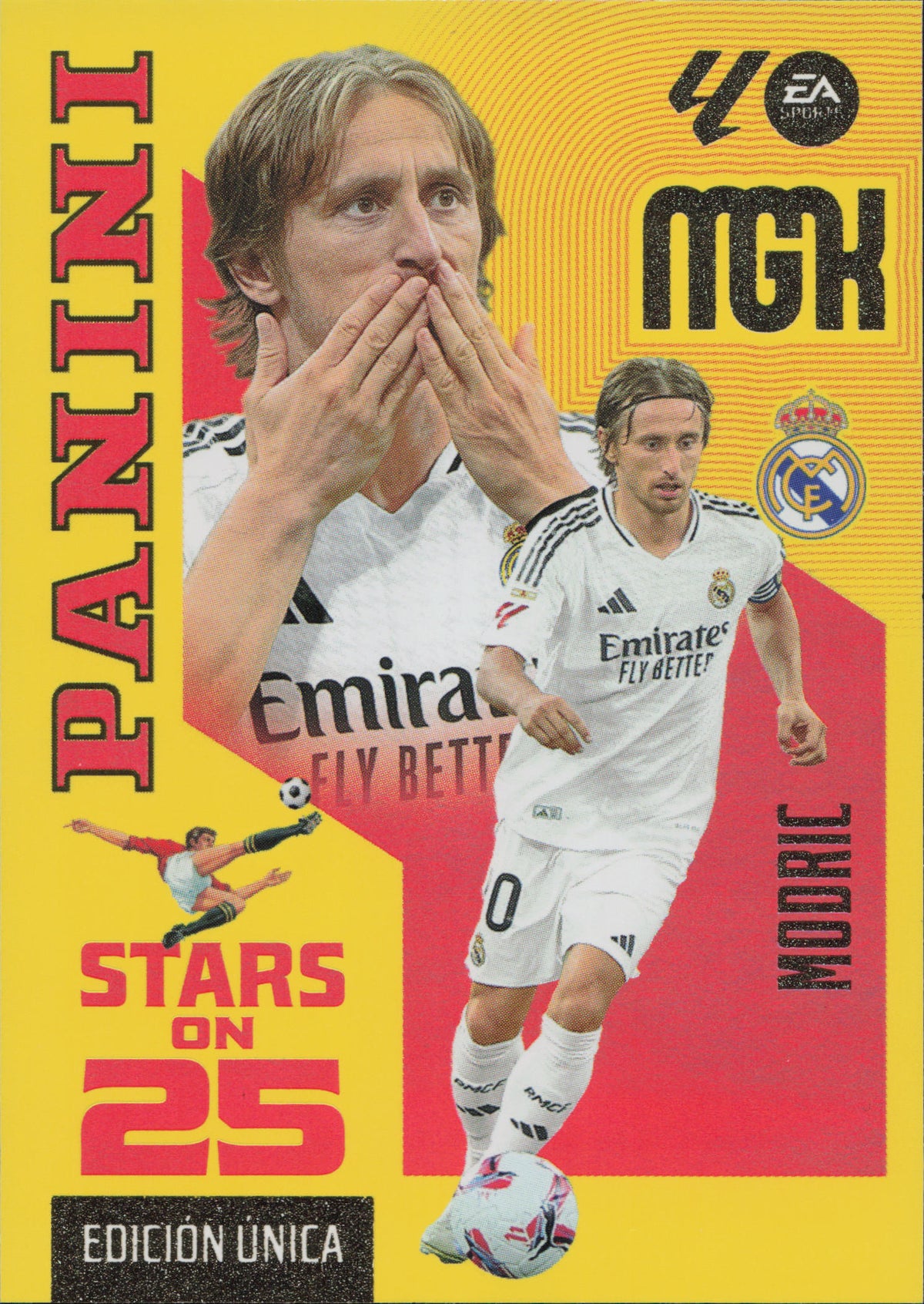 Luka Modric Stars on 25 Panini MGK La Liga