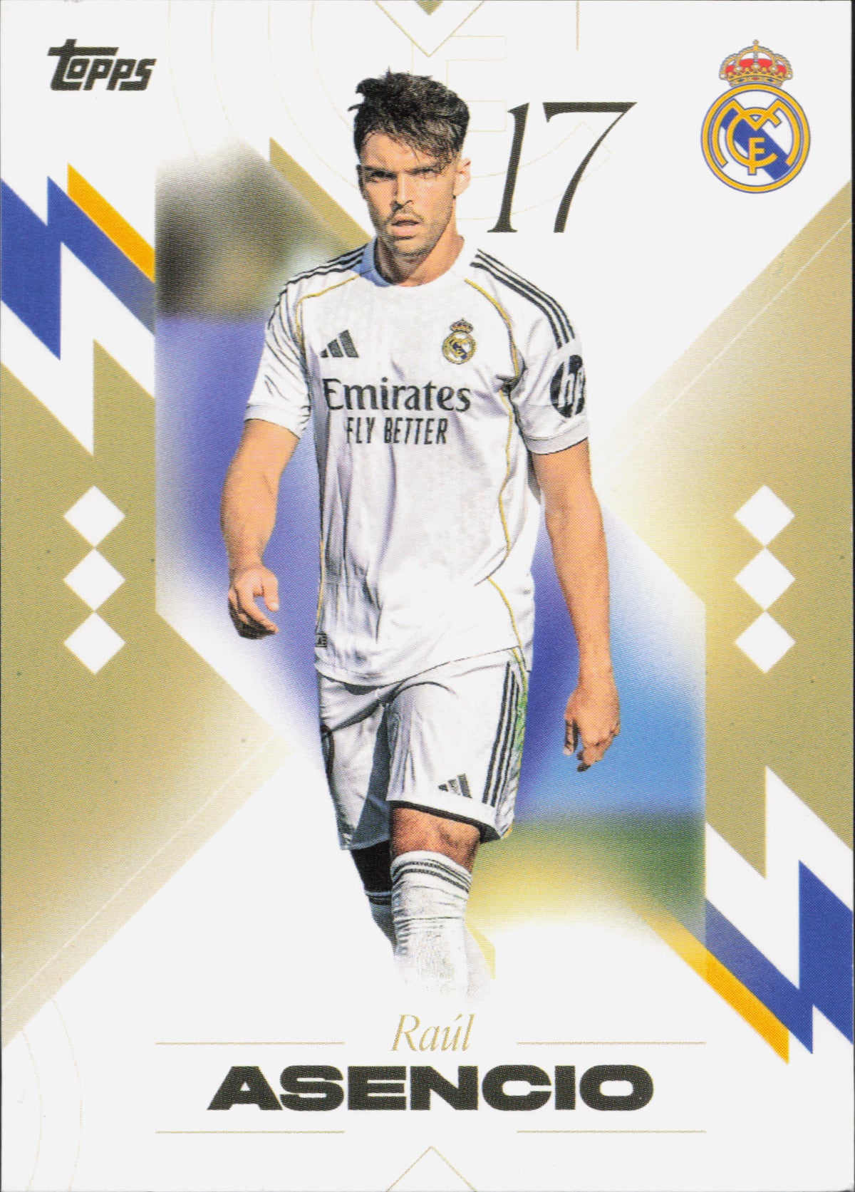 Raul Asencio Topps Los Blancos Real Madrid