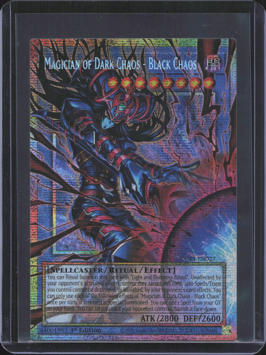Magician of Dark Chaos - Black Chaos (V.3 - Starlight Rare)
