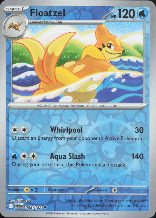 Floatzel (DRI 058)