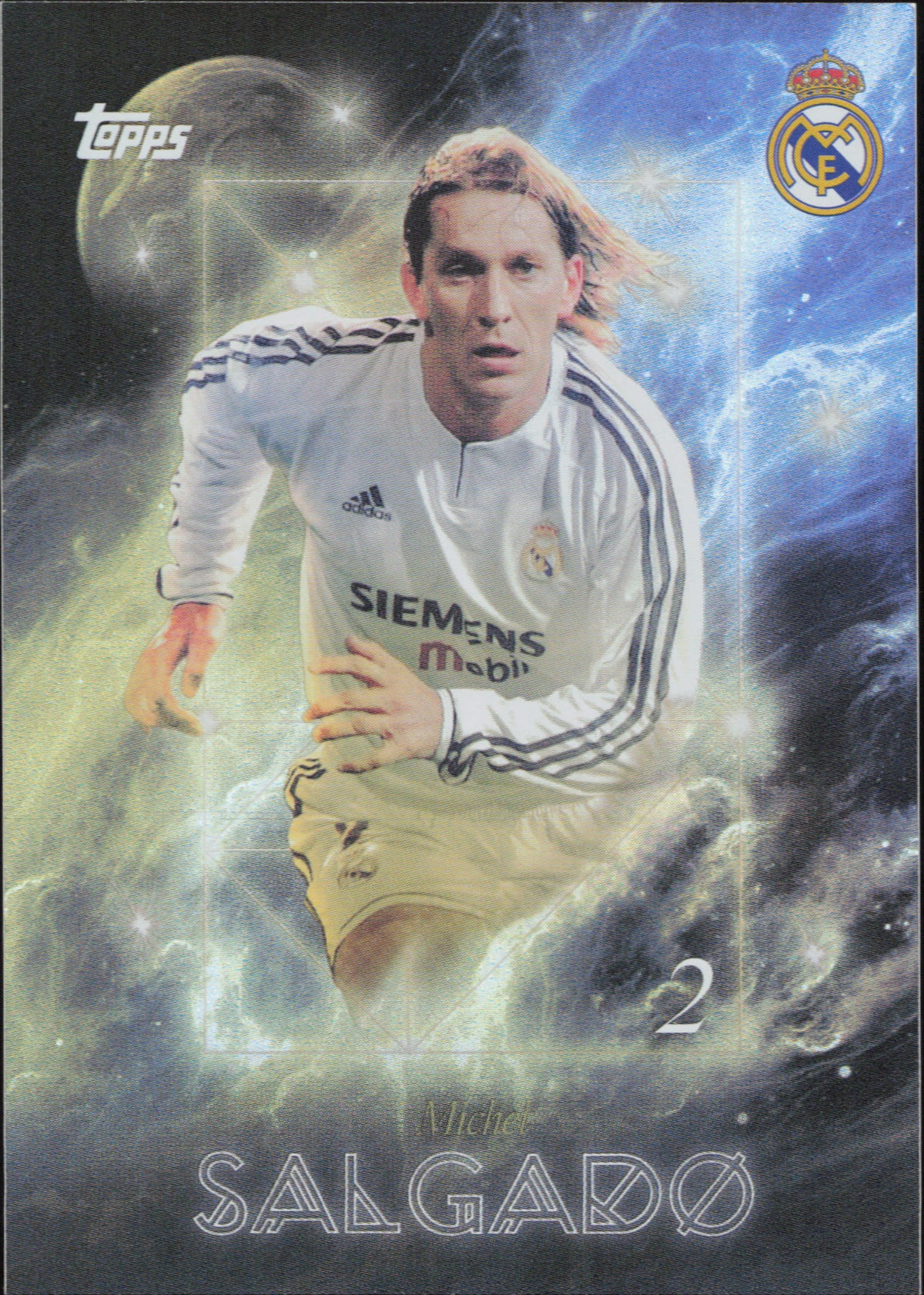 Michel Salgado Topps Los Blancos Real Madrid