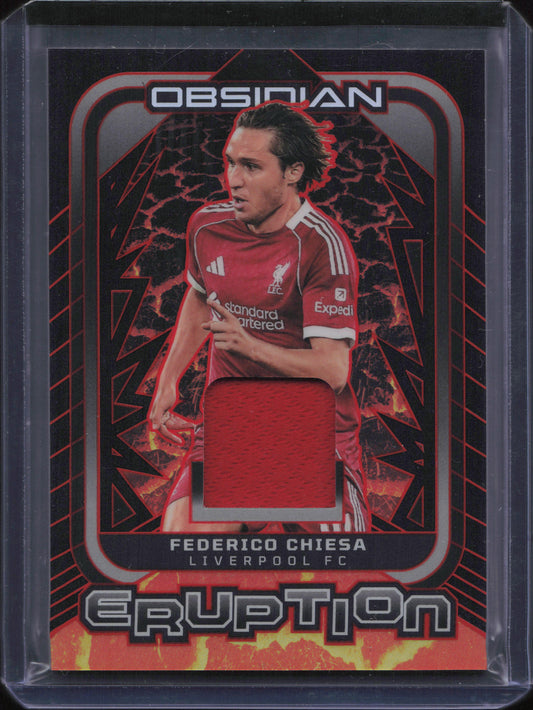 Federico Chiesa Patch Numbered /175 Panini Obsidian
