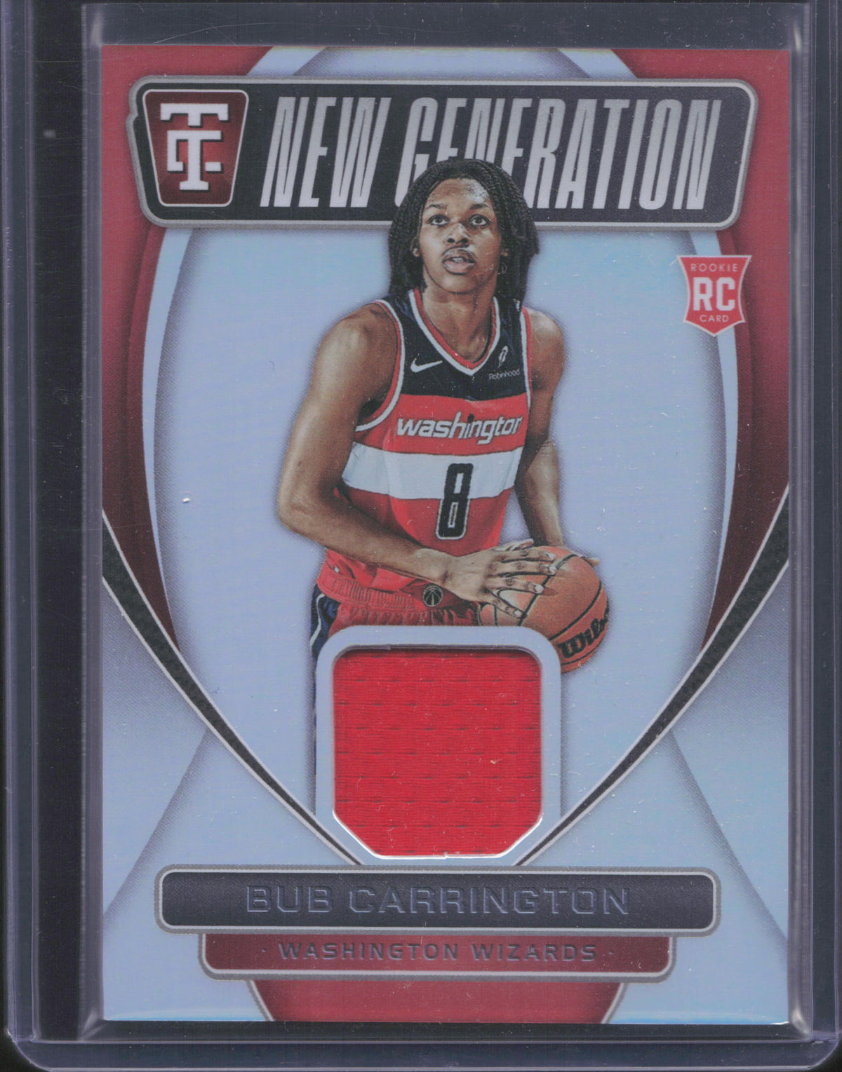Bub Carrington Rookie Patch Panini Totally Certified