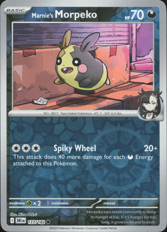 Marnie's Morpeko (DRI 137)