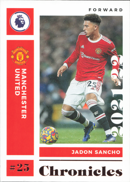 Jadon Sancho Base Chronicles Panini EPL