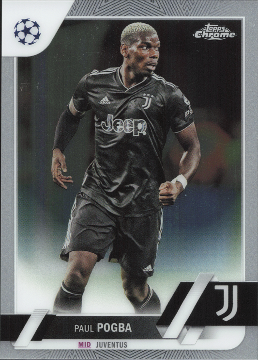 Paul Pogba Base Topps Chrome UCC