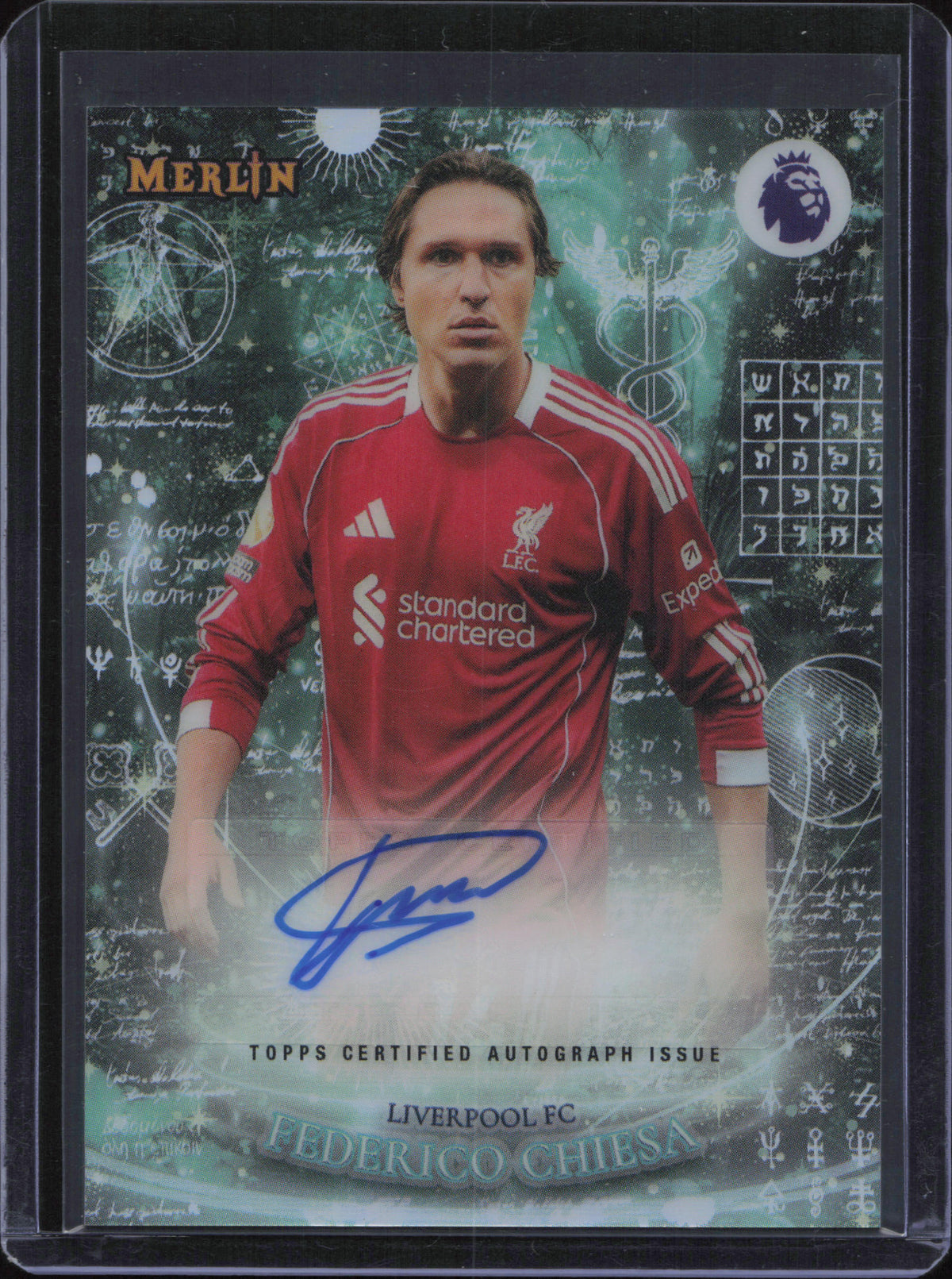 Federico Chiesa Autograph Topps Merlin
