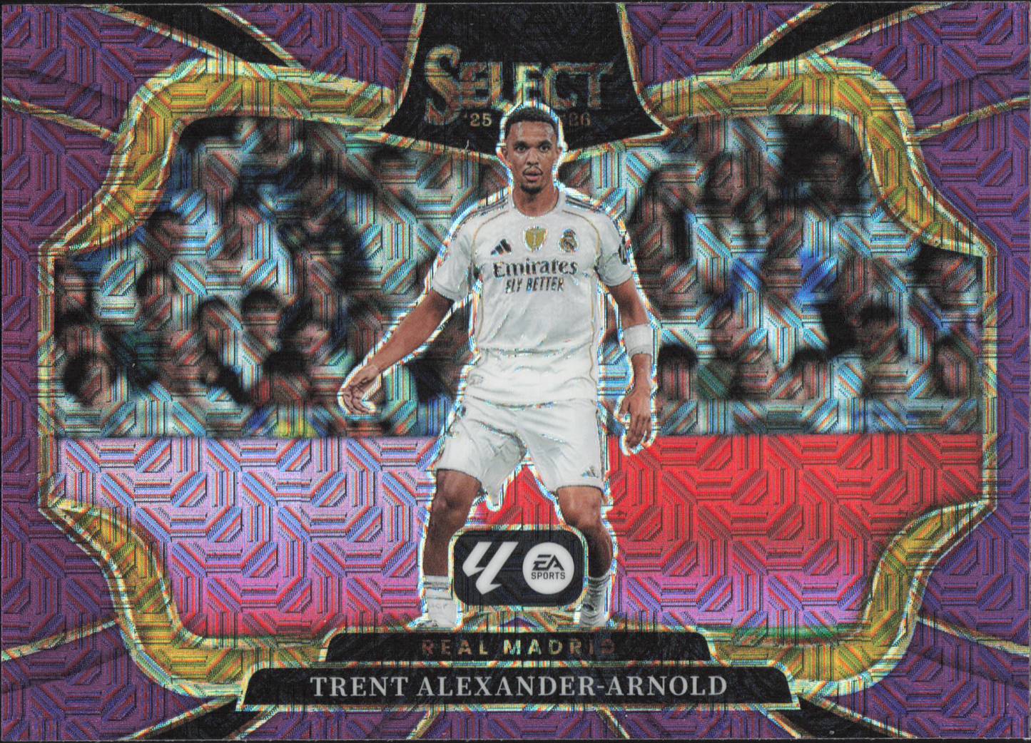 Trent Alexander-Arnold Purple Mojo Panini Select La Liga