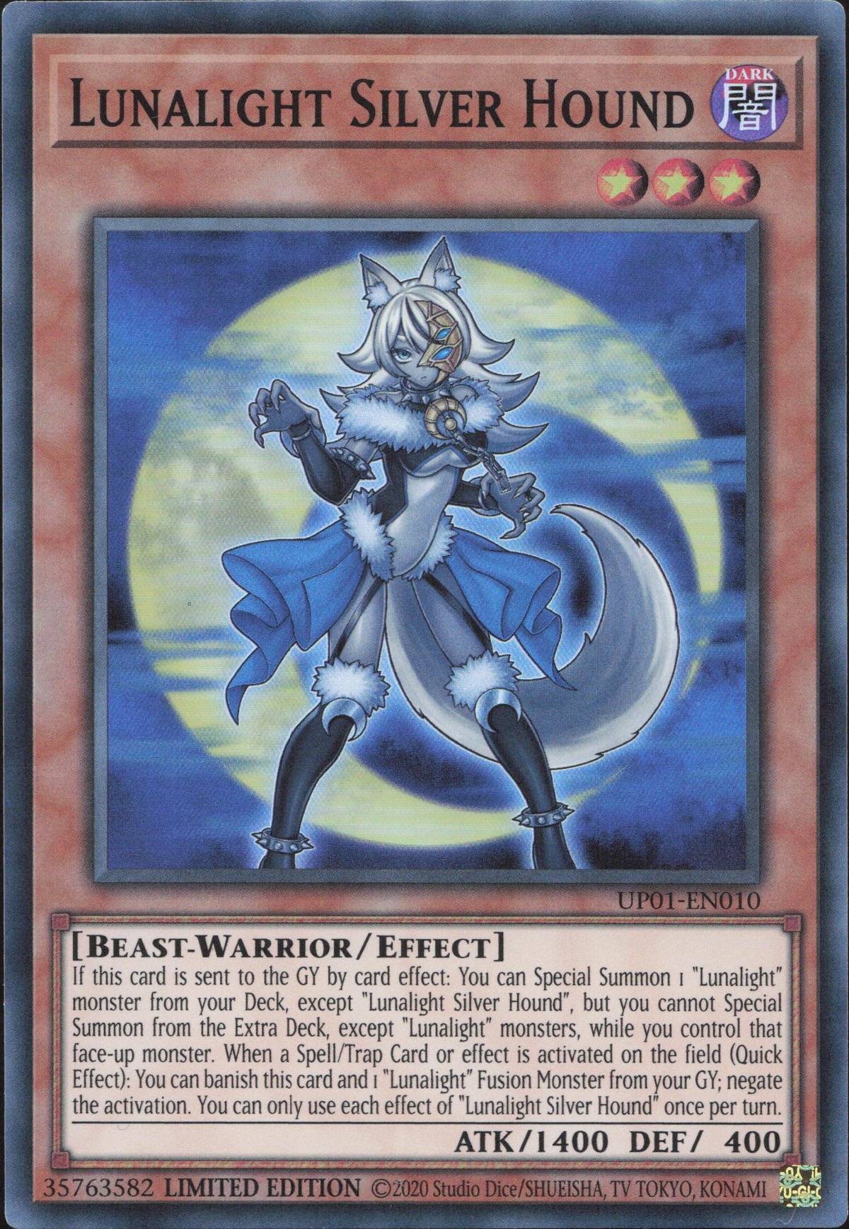 Lunalight Silver Hound