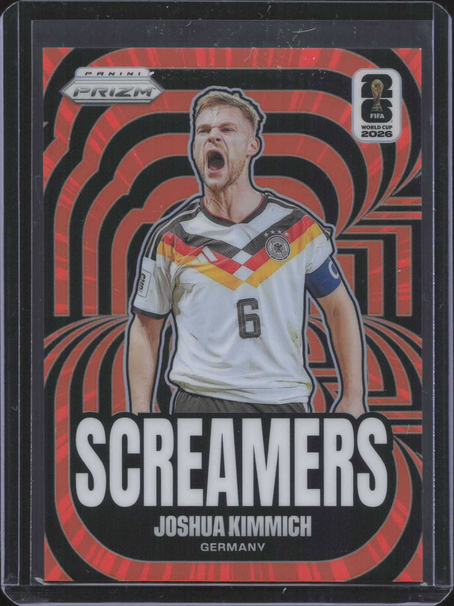Joshua Kimmich Numbered /25 Screamers Panini Prizm World Cup