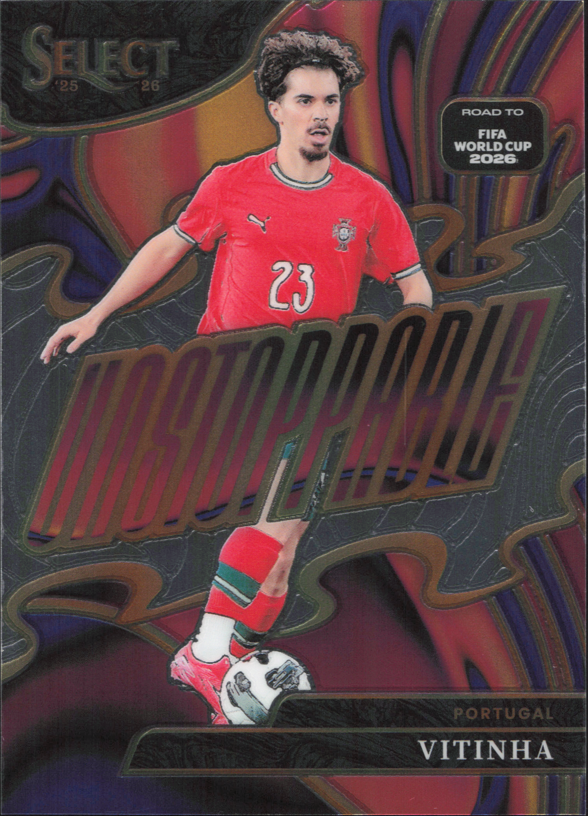 Vitinha Unstoppable Panini Select World Cup