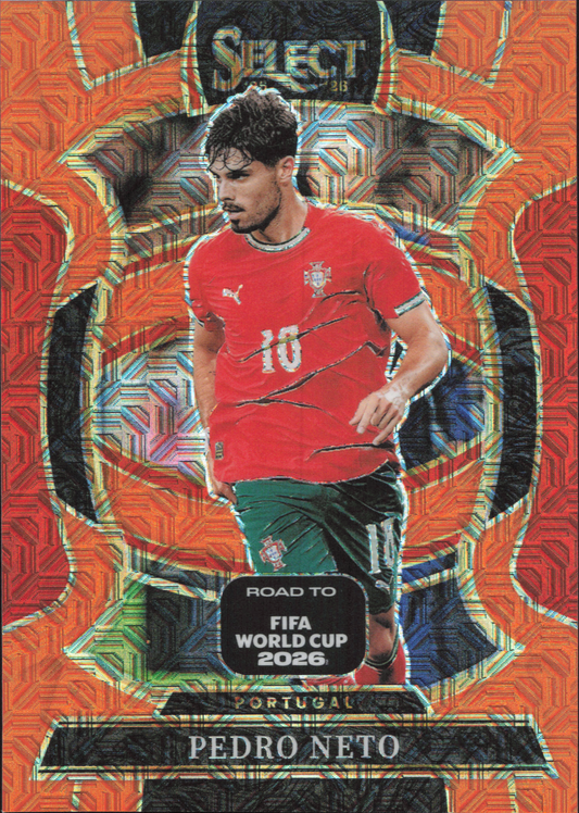 Pedro Neto Numbered /825 Panini Select World Cup