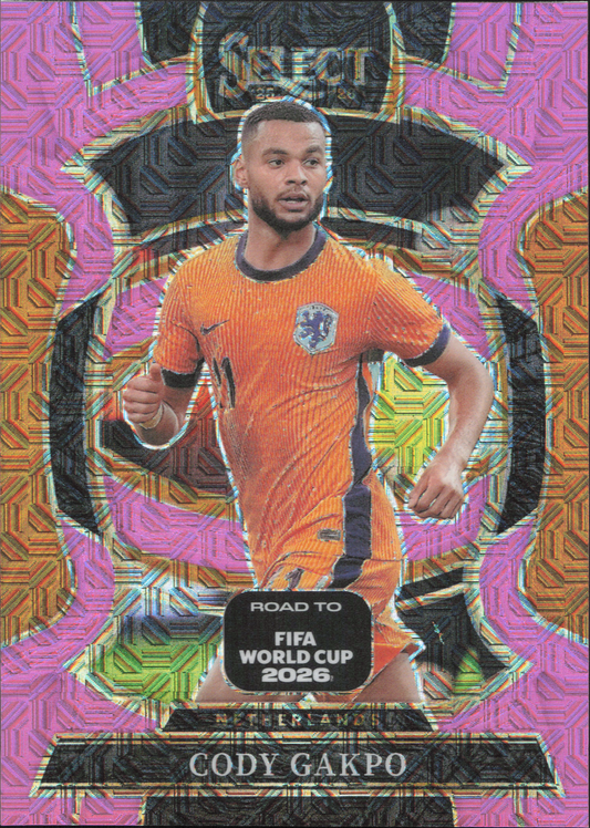 Cody Gakpo Numbered /399 Panini Select World Cup