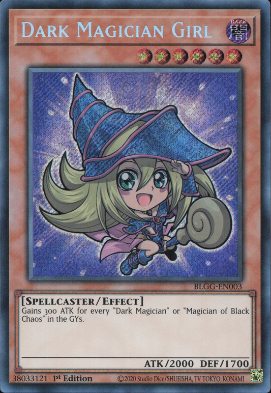 Dark Magician Girl (V.1 - Secret Rare)