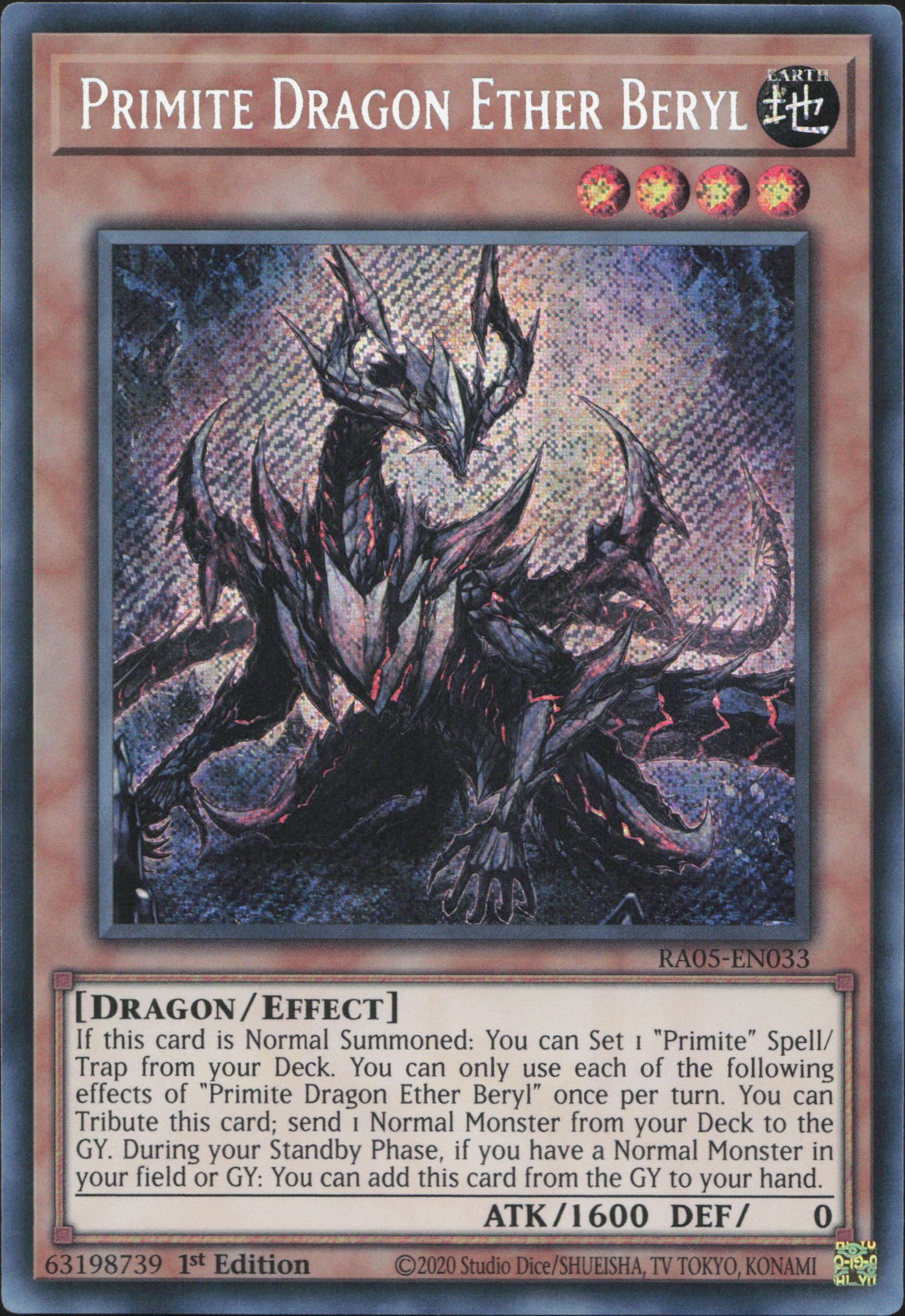 Primite Dragon Ether Beryl (V.3 - Secret Rare)
