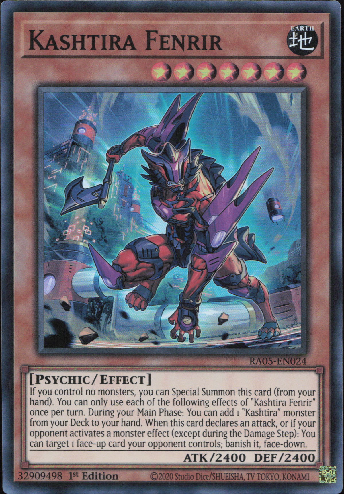 Kashtira Fenrir (V.1 - Super Rare)