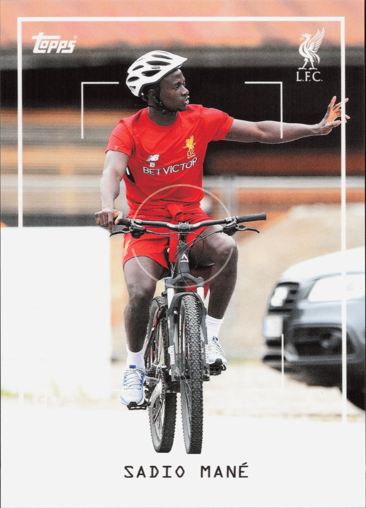 Sadio Mane Topps Focus Liverpool